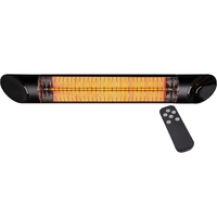 Thermogroup Ash 2000W Mid-Wave Outdoor Heater Black