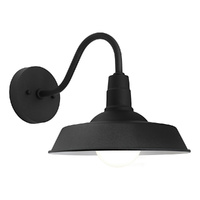 Cougar Arizona Small Exterior Wall Light Black