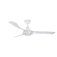 ThreeSixty Arumi V2 AC 52" Matt White Motor Washed White Blades