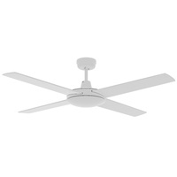 AeroDc Airborne Ascot Ceiling Fan 52" WH