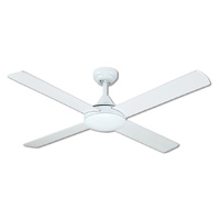 Hunter Pacific Azure 26 Timber Ceiling Fan White 122cm