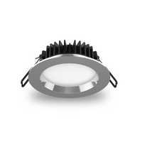 Atom AT9012 11W LED Downlight Tri Colour Anodised