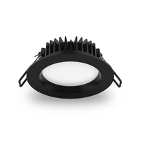 Atom AT9012 11W LED Downlight Tri Colour Black