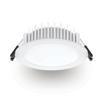 Atom AT9090 8W LED Downlight White Tri Colour Flush Lens