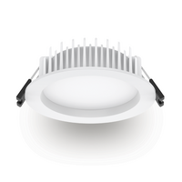 Atom AT9090 8W LED Downlight White Tri Colour Recessed Lens