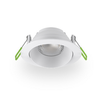 Atom Lighting Stratos 8W Tri-CCT Adjustable Low-Glare LED Downlight White