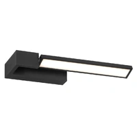 Telbix Attix 10W LED Wall Light Black