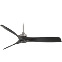 Minka Aire Aviation 60" DC Ceiling Fan Brushed Nickel/Coal
