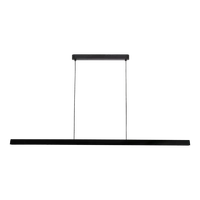 Calibo Avocent 1500mm Timber Linear LED Pendant Black Ash