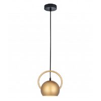 CLA Bella Matte Gold Small Dome Pendant Light