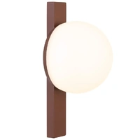 Telbix Bernay 10W 3000K Exterior LED Wall Light Corten