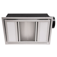 Mercator Domino 2 Bathroom Heater Silver