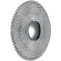Calibo Bilby 180mm Chrome Crystalline 5W Tri Colour LED Wall Light