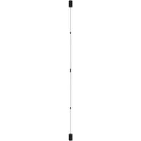 Telbix Brava 1200mm Black Warm White LED Floor Lamp