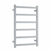 Thermorail BS28M Straight Square Polished Budget Heated Towel Rail
