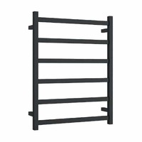 Thermorail BS48MB Straight Square Ladder Heated Towel Rail