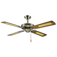 Hunter Pacific Coolah 26 Ceiling Fan Antique Brass 132cm