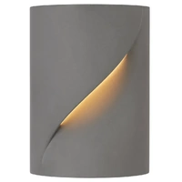 Telbix Calro Gypsum Indoor Wall Light Grey