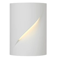 Telbix Calro Gypsum Indoor Wall Light White