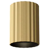 Calibo Canary 150mm Surface Mounted Downlight Brass