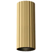 Calibo Canary 300mm Surface Mounted Downlight Brass