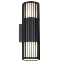 Telbix Cashel Exterior Wall Light Black
