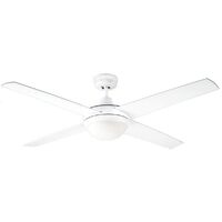 Fanco Urban 2 48" Indoor/Outdoor Ceiling Fan With Light, White