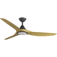 Calibo Cloudfan Smart DC 60" with Light  Black & Bamboo Blades