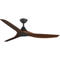 Calibo CloudFan 60" Smart DC Ceiling Fan Black with Koa Blades