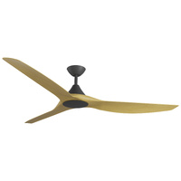 Calibo Cloudfan Smart DC 72" Black with Bamboo Blades