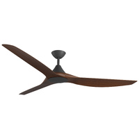 Calibo Cloudfan Smart DC 72" Black with Koa Blades