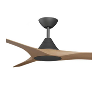 Calibo Cloudfan Smart DC 72" Black with Teak Blades