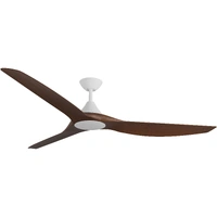 Calibo Cloudfan Smart DC 72" White with Koa Blades