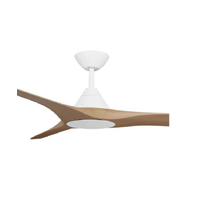 Calibo CloudFan Smart DC 72" White with Teak Blades