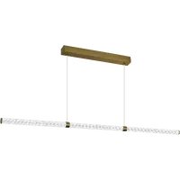 Calibo Charm Linear Pendant Brass 2500mm