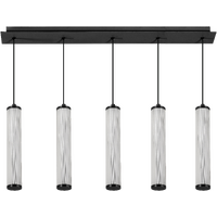 Calibo Charm 5 Light Bar LED Pendant Black
