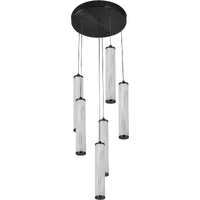 Calibo Charm 6 Light Cluster LED Pendant Black