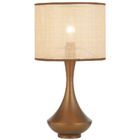 Telbix Claris Table Lamp Vintage Brass
