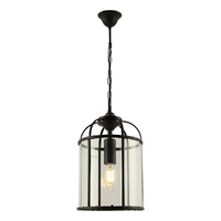Cougar Clovelly Pendant Black
