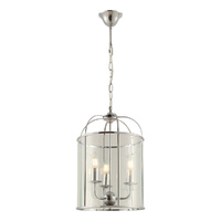 Cougar Clovelly 3 Light Pendant Chrome