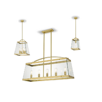 Telbix Colair Pendant Solid Brass