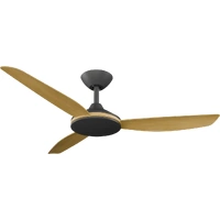 Calibo Condor 48" DC Smart Ceiling Fan with Remote Control Black/Bamboo