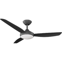 Calibo Condor 48" Smart DC Ceiling Fan with 20W CCT LED Light Black