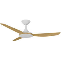 Calibo Condor 48" Smart DC Ceiling Fan White with Bamboo Blades