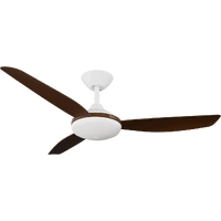 Calibo Condor 48" DC Smart Ceiling Fan with LED Light and Remote Control White/Koa