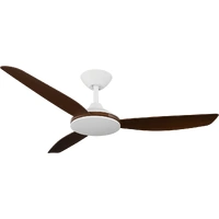 Calibo Condor 48" Smart DC Ceiling Fan White with Koa Blades