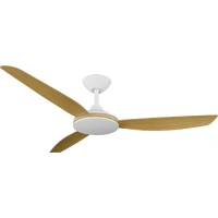 Calibo Condor 52" Smart DC Ceiling Fan White with Bamboo Blades