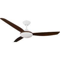 Calibo Condor 52" DC Smart Ceiling Fan with LED Light and Remote Control White/Koa