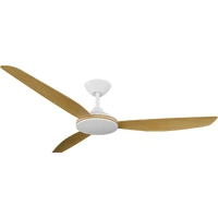 Calibo Condor 56" Smart DC Ceiling Fan White with Bamboo Blades