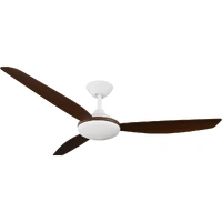 Calibo Condor 56" DC Smart Ceiling Fan with LED Light and Remote Control White/Koa